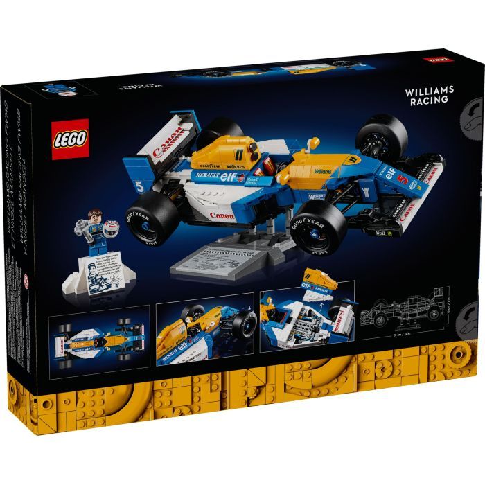 Конструктор Lego Icons Williams Racing FW14B і Найджел Менселл фото №2