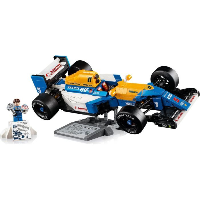 Конструктор Lego Icons Williams Racing FW14B і Найджел Менселл фото №5