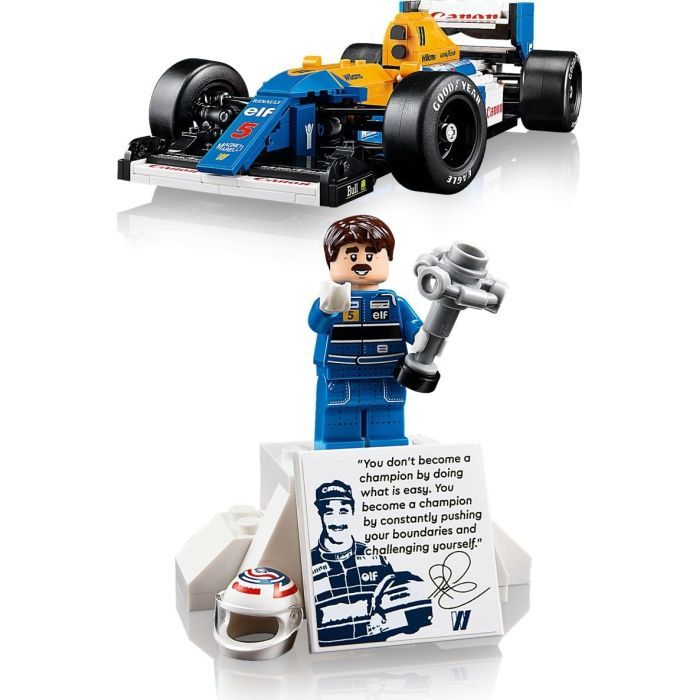 Конструктор Lego Icons Williams Racing FW14B і Найджел Менселл фото №8