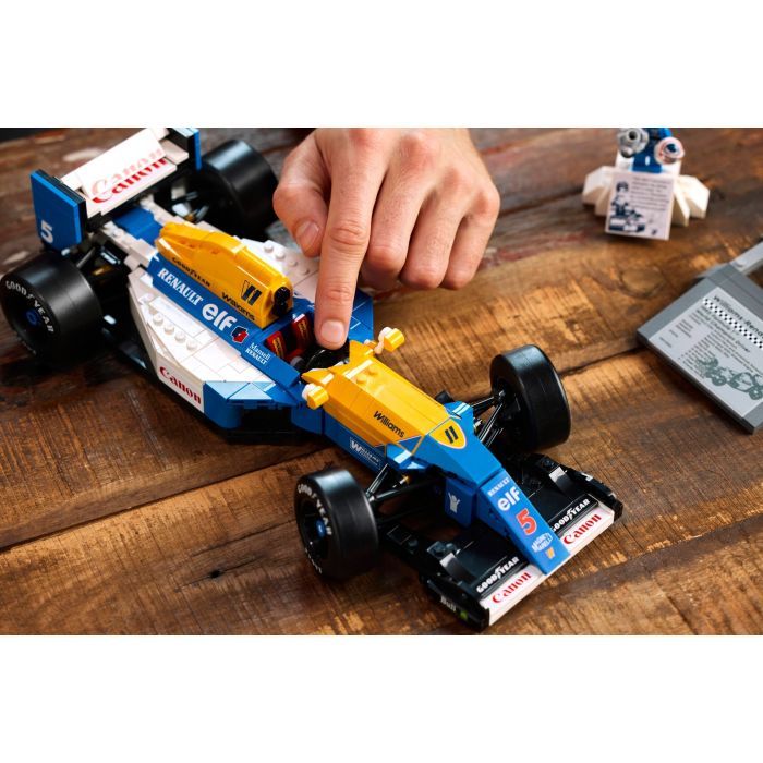 Конструктор Lego Icons Williams Racing FW14B і Найджел Менселл фото №9