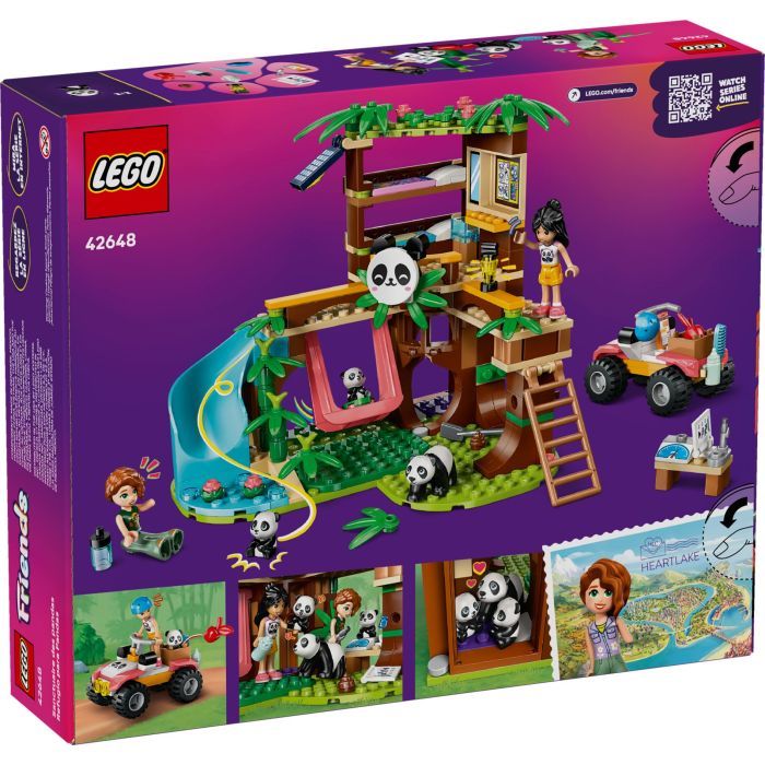 Конструктор Lego Friends Догляд за тваринами в заповіднику панд фото №2