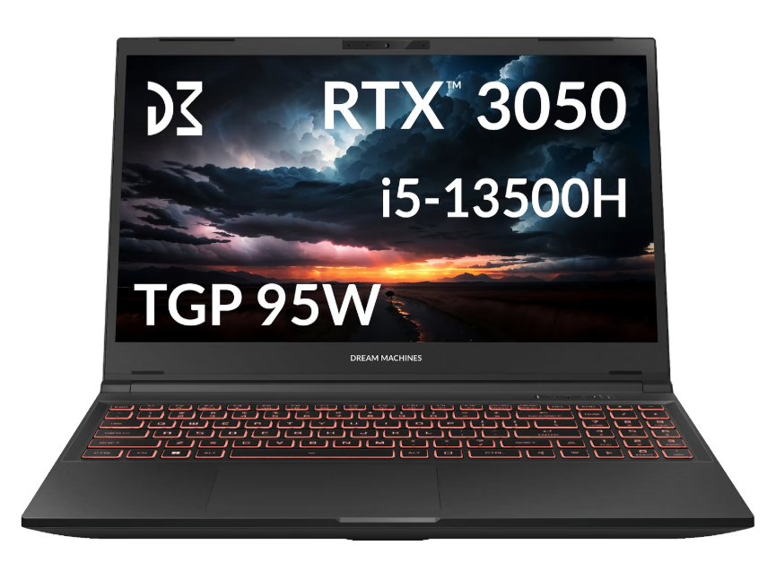Ноутбук Dream Machines RG3050-15 (RG3050-15UA50) Black