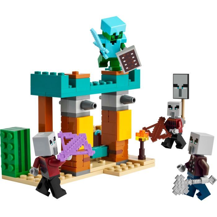 Конструктор Lego Minecraft Пустельний патруль розбійника фото №6