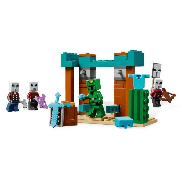 Конструктор Lego Minecraft Пустельний патруль розбійника фото №9