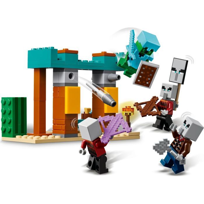 Конструктор Lego Minecraft Пустельний патруль розбійника фото №5