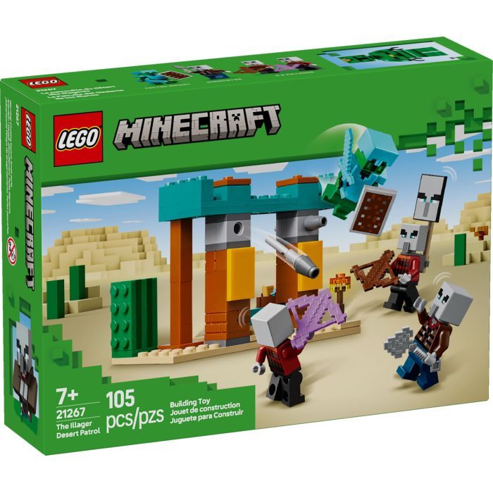 Конструктор Lego Minecraft Пустельний патруль розбійника