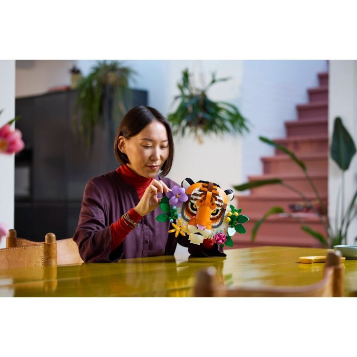 Конструктор Lego Art Колекція фауни - Тигр фото №9