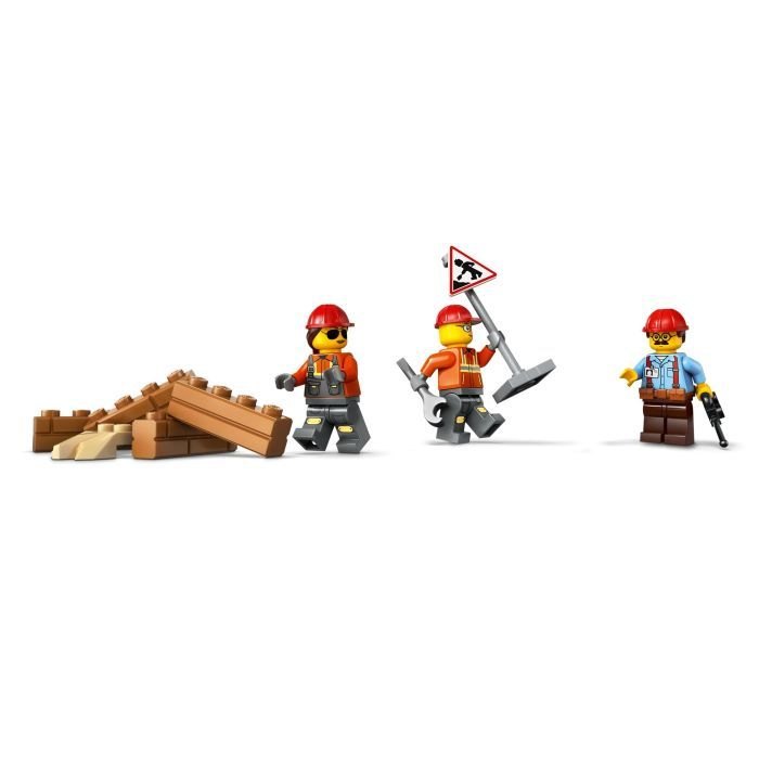Конструктор Lego City Жовтий будівельний автонавантажувач фото №4
