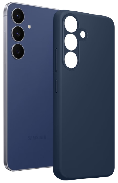 Чохол для телефона MAKE Samsung S25 FE Silicone Navy (MCL-SS25FENV) фото №4