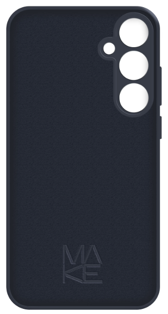 Чохол для телефона MAKE Samsung S25 FE Silicone Black (MCL-SS25FEBK) фото №2