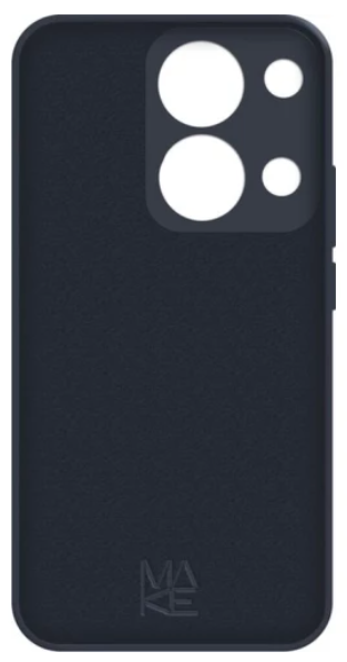 Чехол для телефона MAKE Xiaomi Redmi Note 14S Silicone Black (MCL-XRN14SBK) фото №2