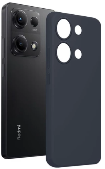 Чехол для телефона MAKE Xiaomi Redmi Note 14S Silicone Black (MCL-XRN14SBK) фото №3