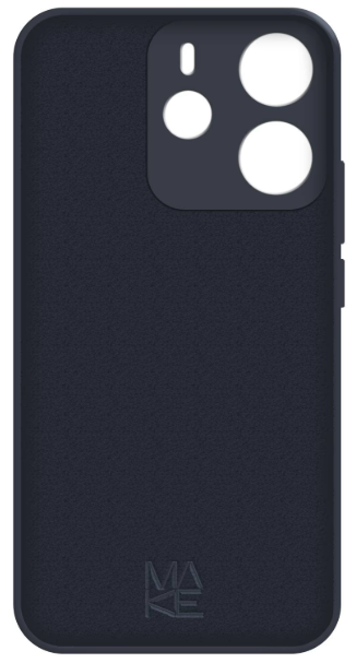 Чохол для телефона MAKE Xiaomi Redmi Note 14 4G Silicone Black (MCL-XRN144GBK) фото №2