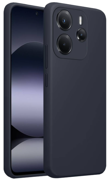Чохол для телефона MAKE Xiaomi Redmi Note 14 4G Silicone Black (MCL-XRN144GBK) фото №4