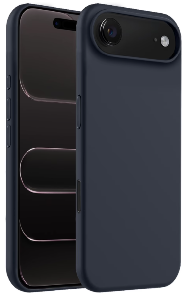 Чехол для телефона MAKE Apple iPhone 17 Air Silicone Black (MCL-AI17ABK) фото №2