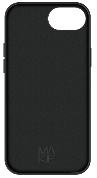 Чехол для телефона MAKE Apple iPhone 16e Silicone Black (MCL-AI16EBK) фото №2