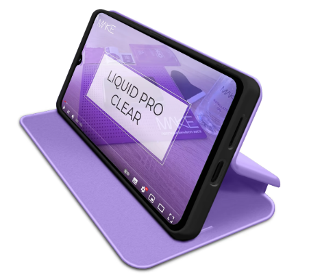 Чехол для телефона MAKE Samsung A07 Flip Light Violet (MCP-SA07PL) фото №3