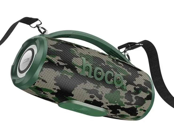 Портативная колонка Hoco HA4 mini Surge outdoor BT speaker Camouflage Green фото №3