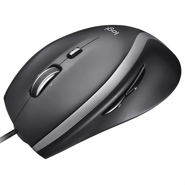 Компьютерная мыш Logitech Advanced Corded Mouse M500s BLACK фото №3