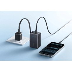 Мобільна батарея Anker Nano - 10000 mAh 45W Built-In USB-C Cable (Чорний) фото №5