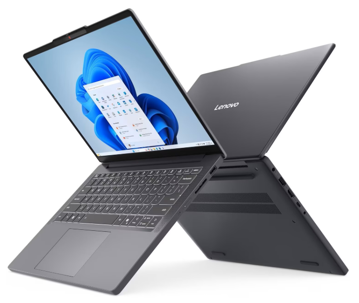 Ноутбук Lenovo IdeaPad Slim 3 14IRH10 (83K000AURA) Luna Grey фото №6