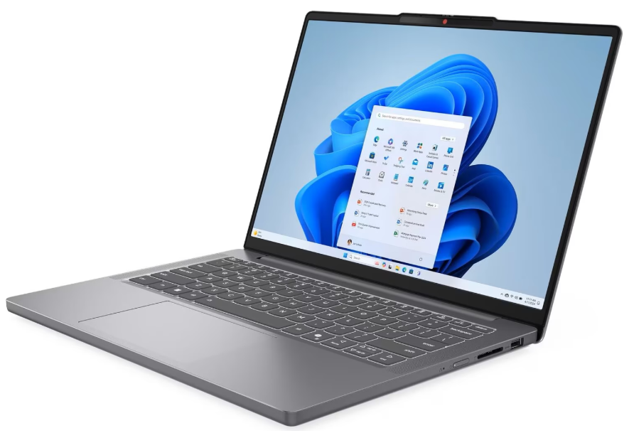 Ноутбук Lenovo IdeaPad Slim 3 14IRH10 (83K000AURA) Luna Grey фото №3