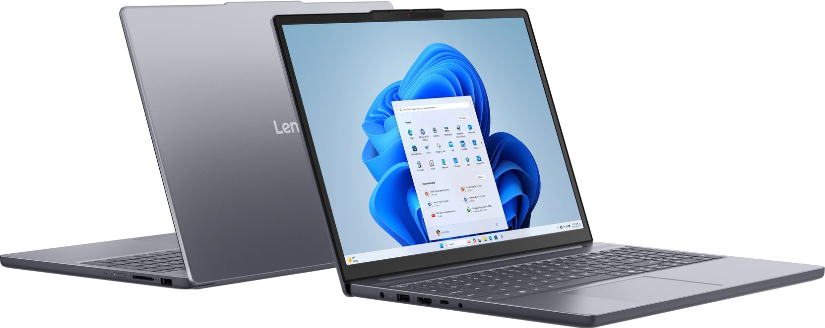Ноутбук Lenovo IdeaPad Slim 3 15ARP10 (83K700E1RA) Luna Grey фото №10