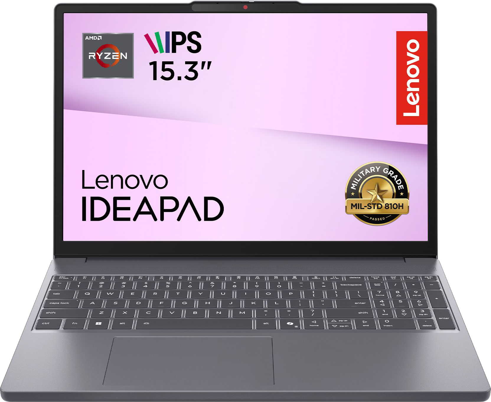 Ноутбук Lenovo IdeaPad Slim 3 15ARP10 (83K700E1RA) Luna Grey