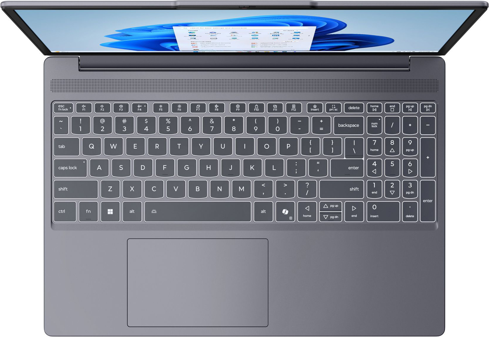 Ноутбук Lenovo IdeaPad Slim 3 15ARP10 (83K700E1RA) Luna Grey фото №3