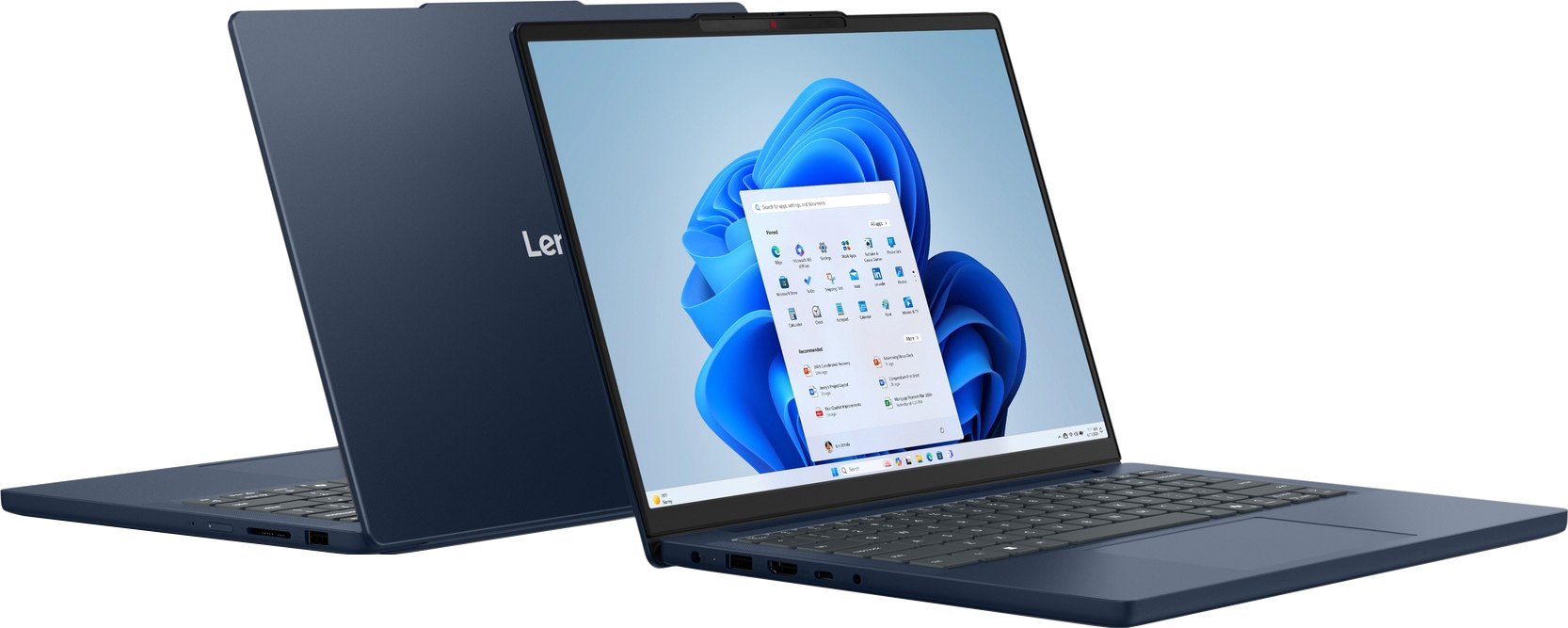Ноутбук Lenovo IdeaPad Slim 3 14IRH10 (83K000AJRA) Cosmic Blue фото №9
