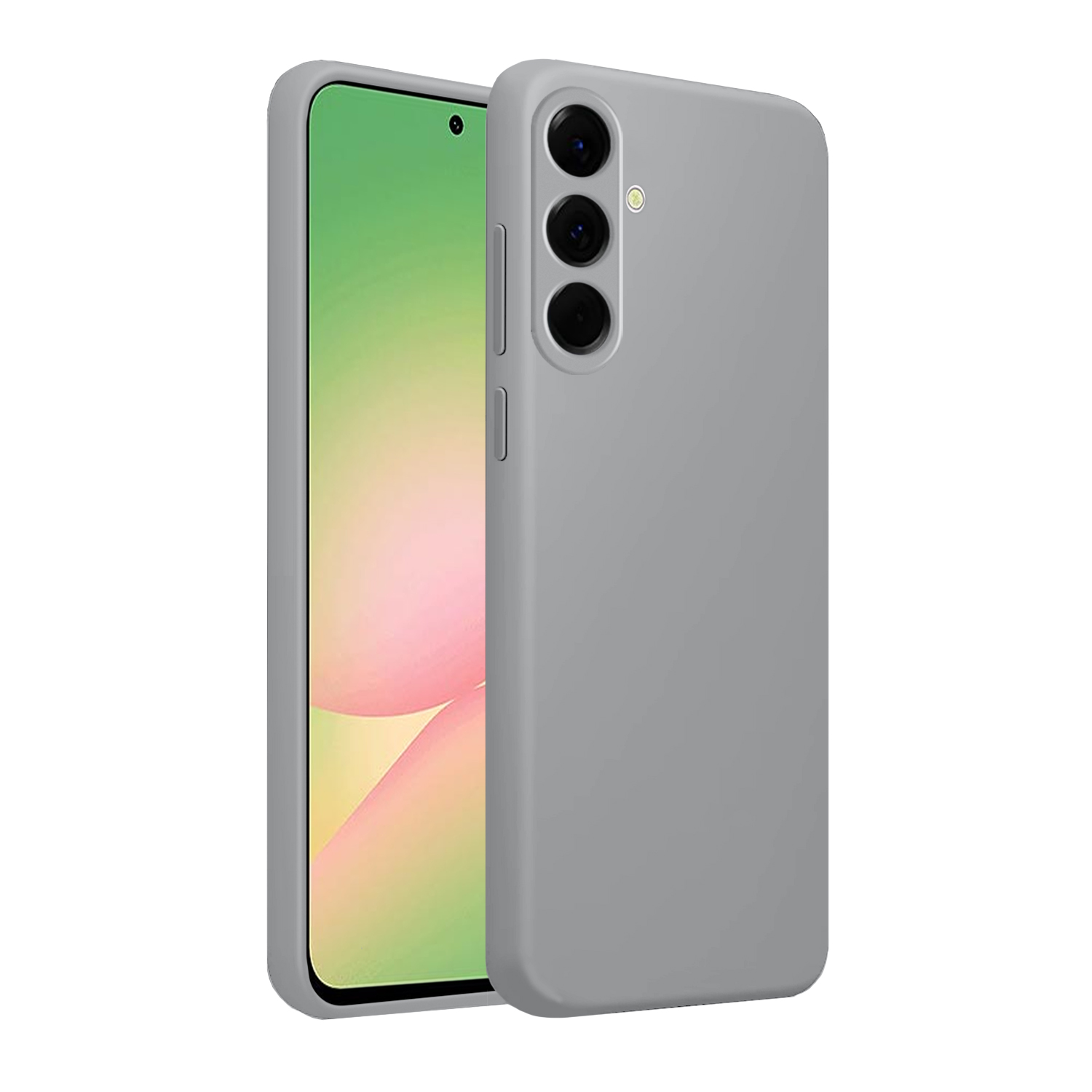 Чохол для телефона MAKE Samsung A56 Silicone Grey (MCL-SA56GR) фото №4