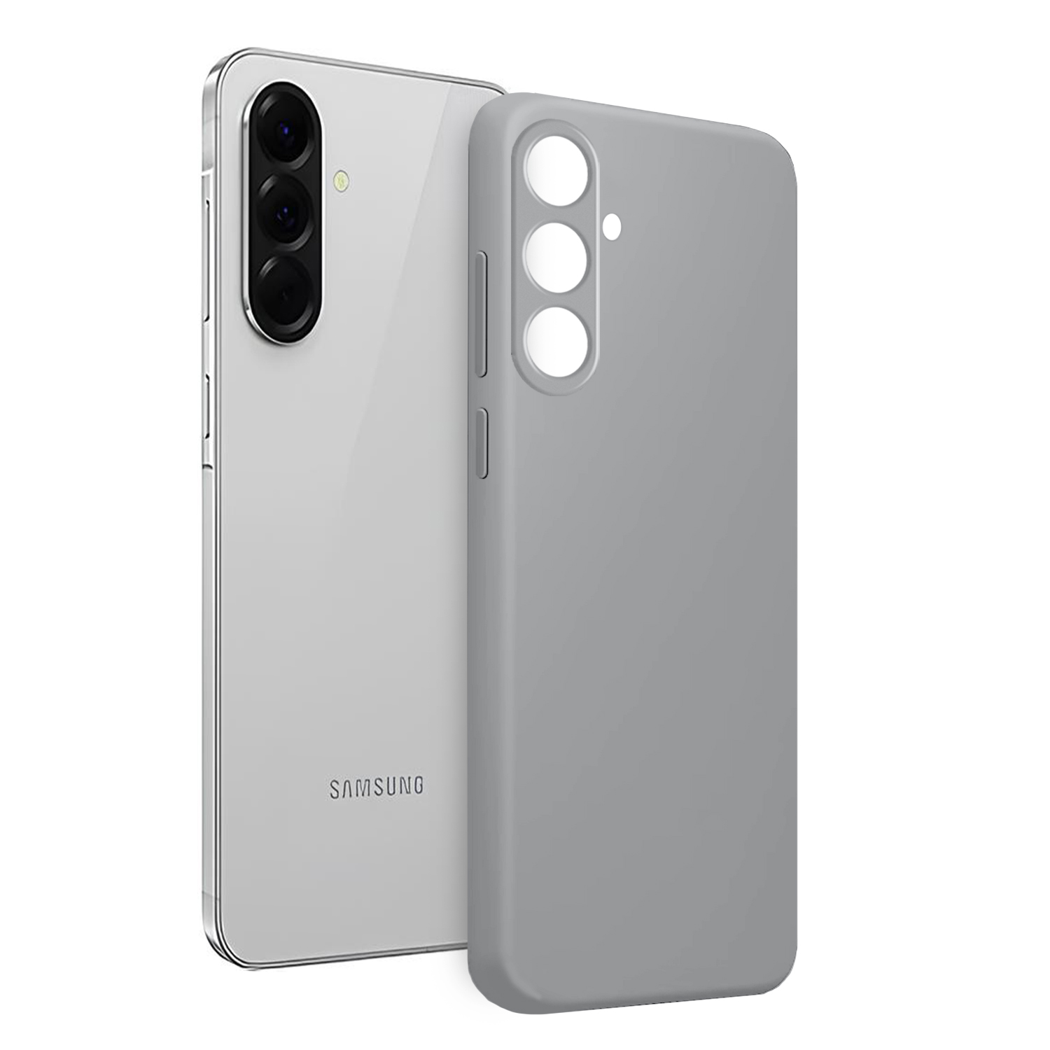 Чохол для телефона MAKE Samsung A56 Silicone Grey (MCL-SA56GR) фото №3