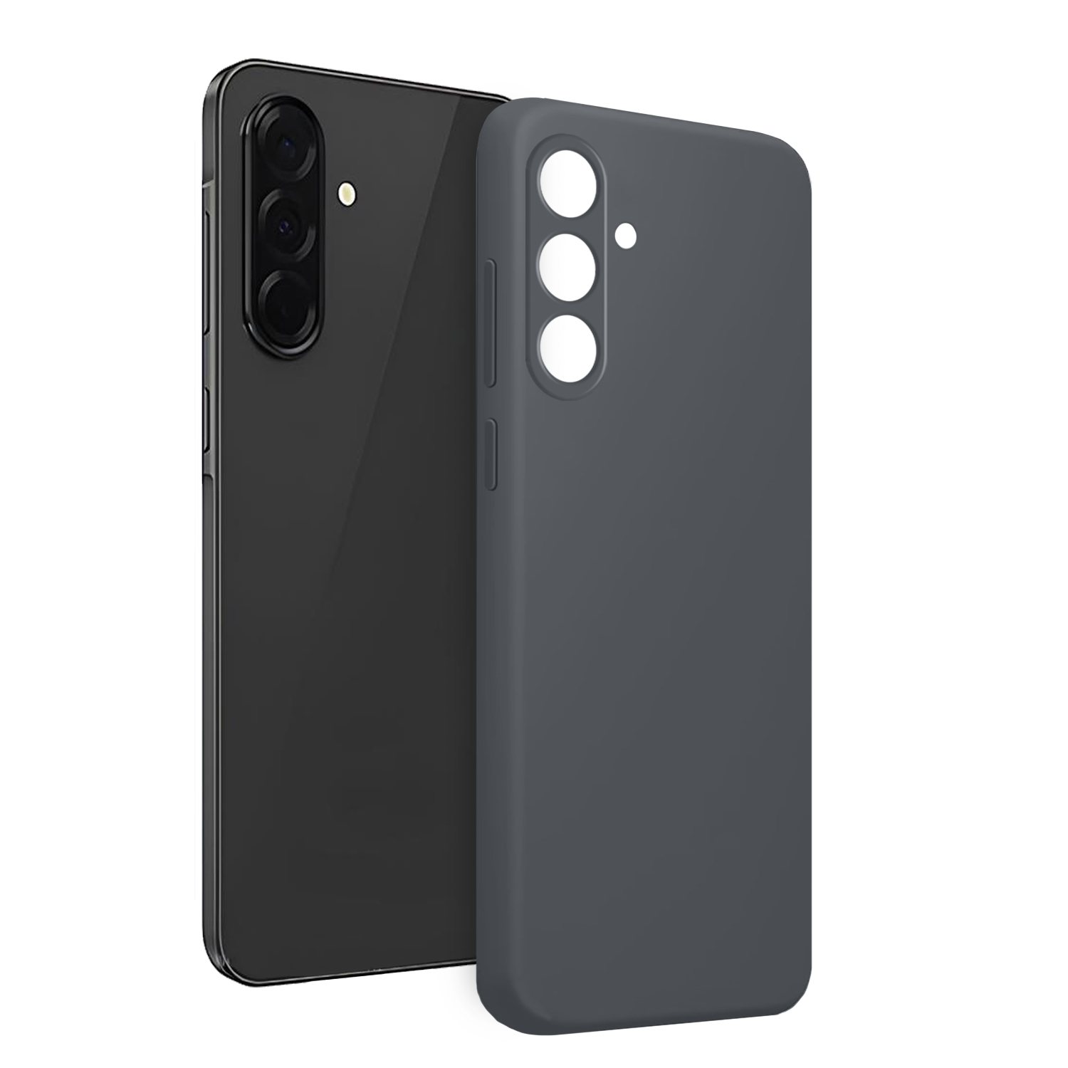 Чохол для телефона MAKE Samsung A36 Silicone Grey (MCL-SA36GR) фото №3