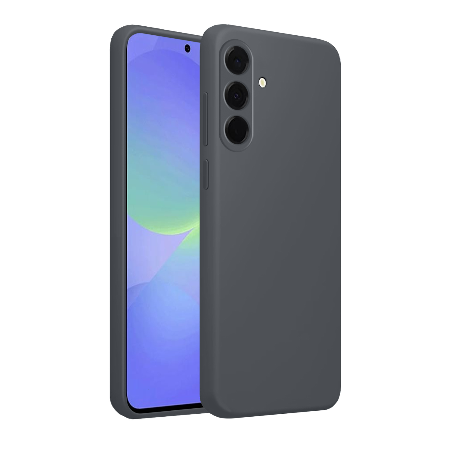 Чохол для телефона MAKE Samsung A36 Silicone Grey (MCL-SA36GR) фото №4