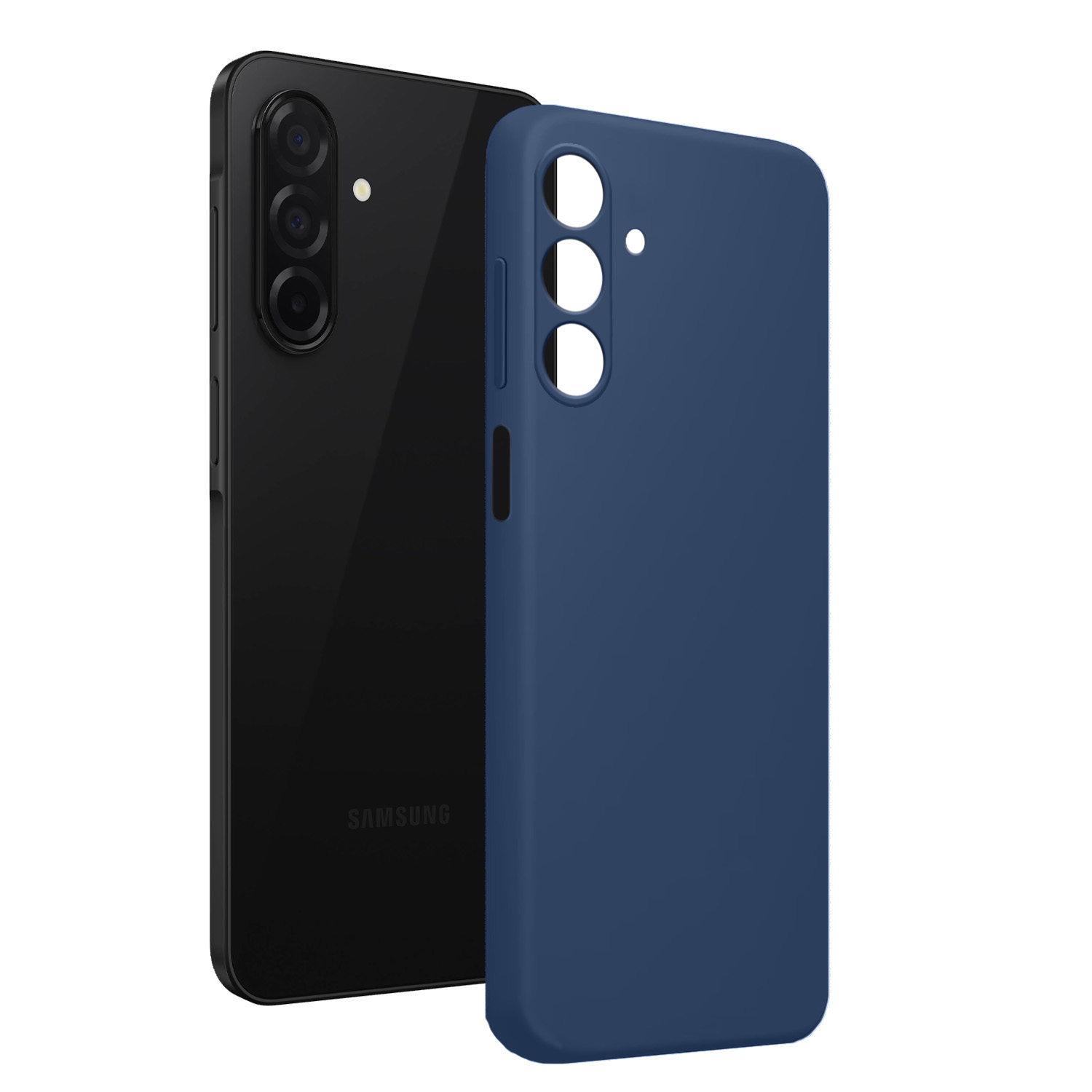 Чохол для телефона MAKE Samsung A17 Silicone Dark Blue (MCL-SA17BL) фото №3