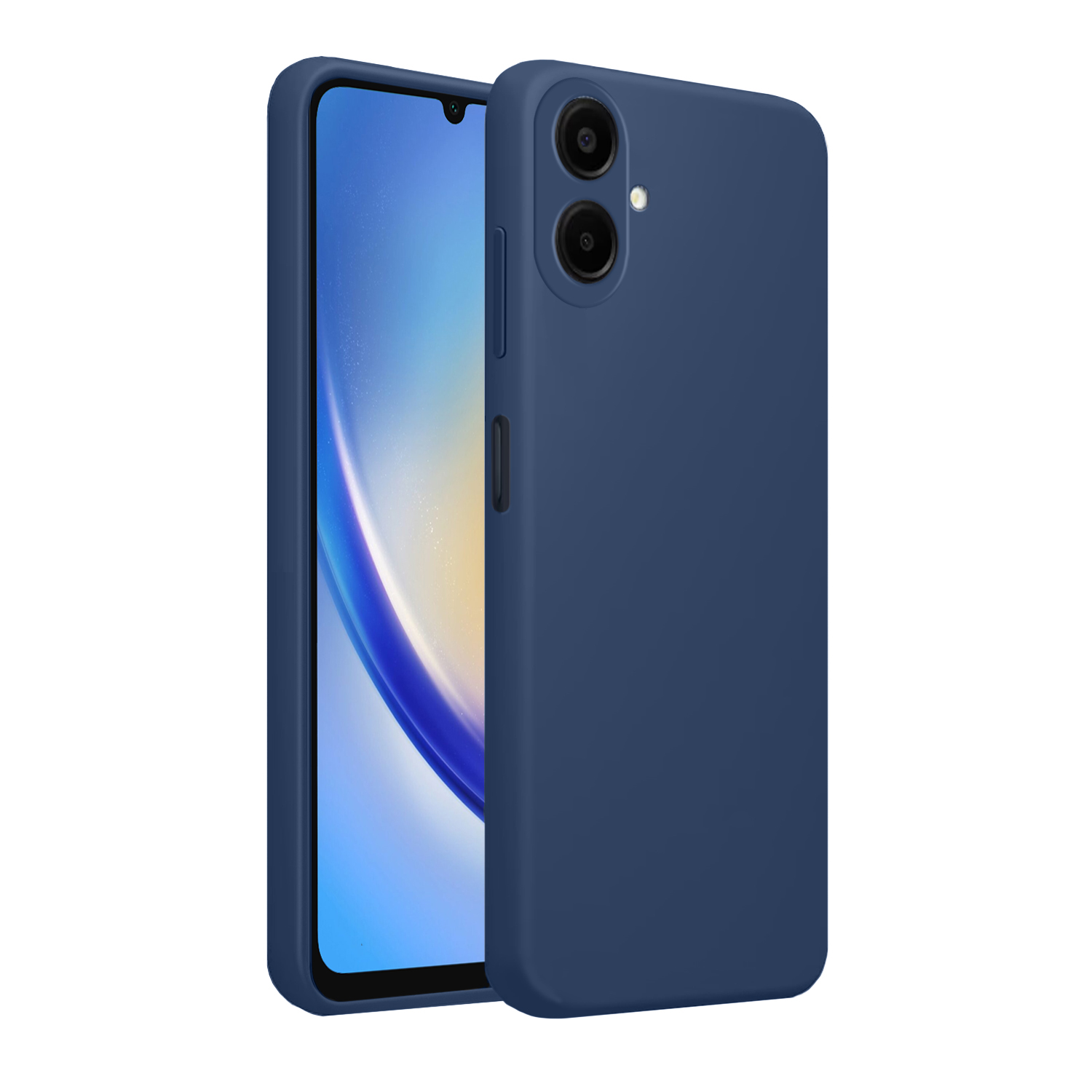 Чехол для телефона MAKE Samsung A07 Silicone Dark Blue (MCL-SA07BL) фото №3