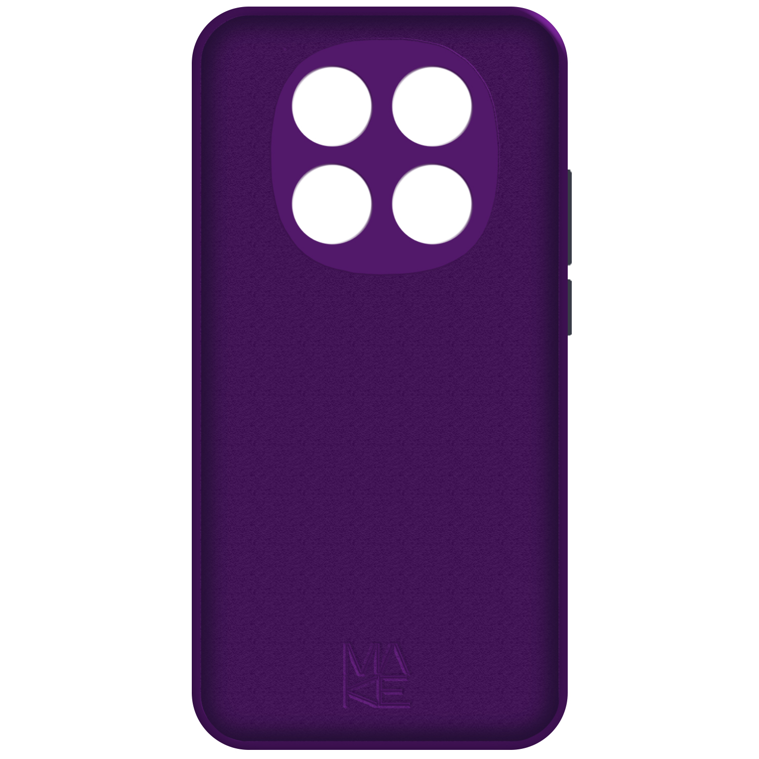 Чохол для телефона MAKE Xiaomi Redmi Note 14 Pro 5G/Poco X7 Silicone Deep Purple (MCL-XRN14P5G/PX7DP) фото №2