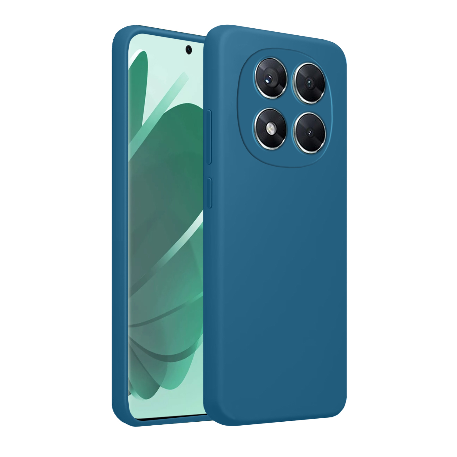 Чохол для телефона MAKE Xiaomi Redmi Note 14 Pro 5G/Poco X7 Silicone Ocean Blue (MCL-XRN14P5G/PX7CG) фото №4