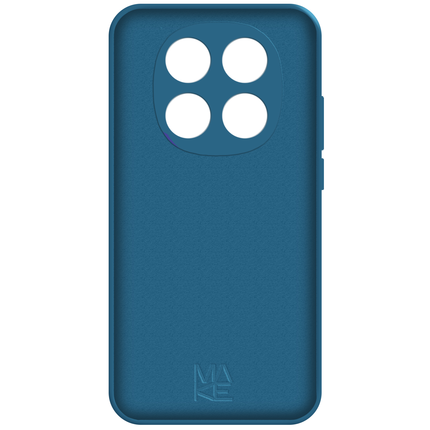 Чохол для телефона MAKE Xiaomi Redmi Note 14 Pro 5G/Poco X7 Silicone Ocean Blue (MCL-XRN14P5G/PX7CG) фото №2