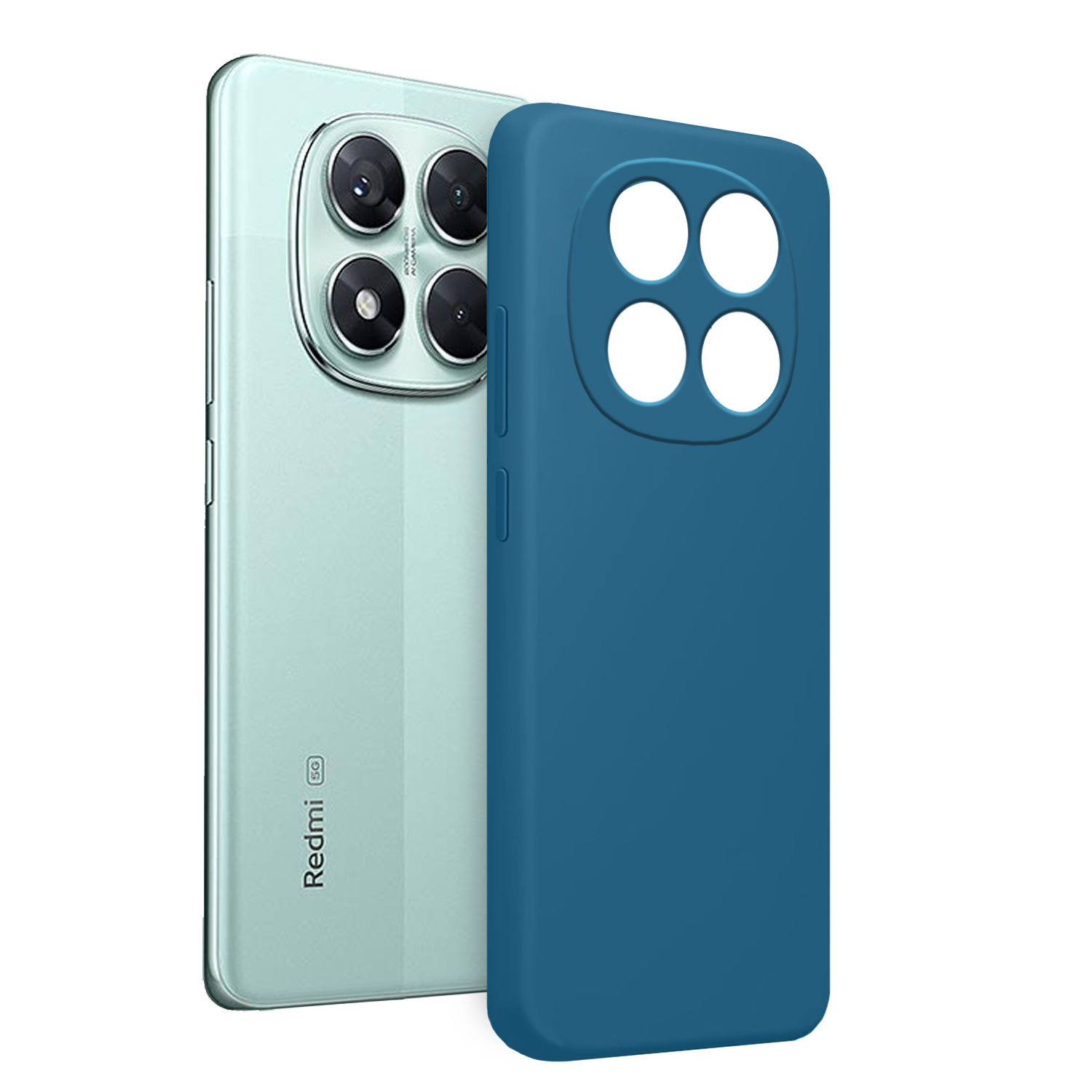Чохол для телефона MAKE Xiaomi Redmi Note 14 Pro 5G/Poco X7 Silicone Ocean Blue (MCL-XRN14P5G/PX7CG) фото №3