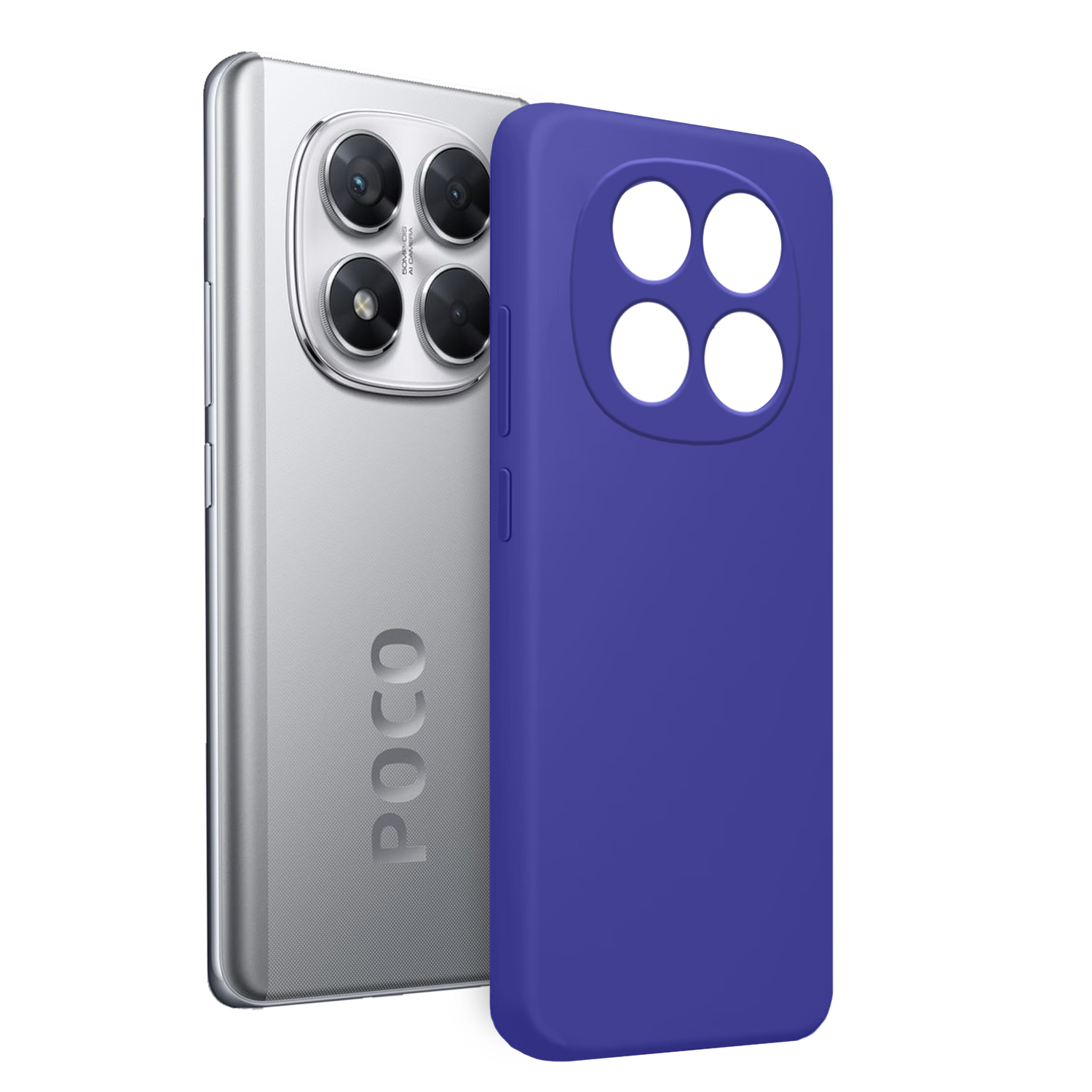 Чохол для телефона MAKE Xiaomi Redmi Note 14 Pro 5G/Poco X7 Silicone Lavender Purple (MCL-XRN14P5G/PX7LP) фото №3