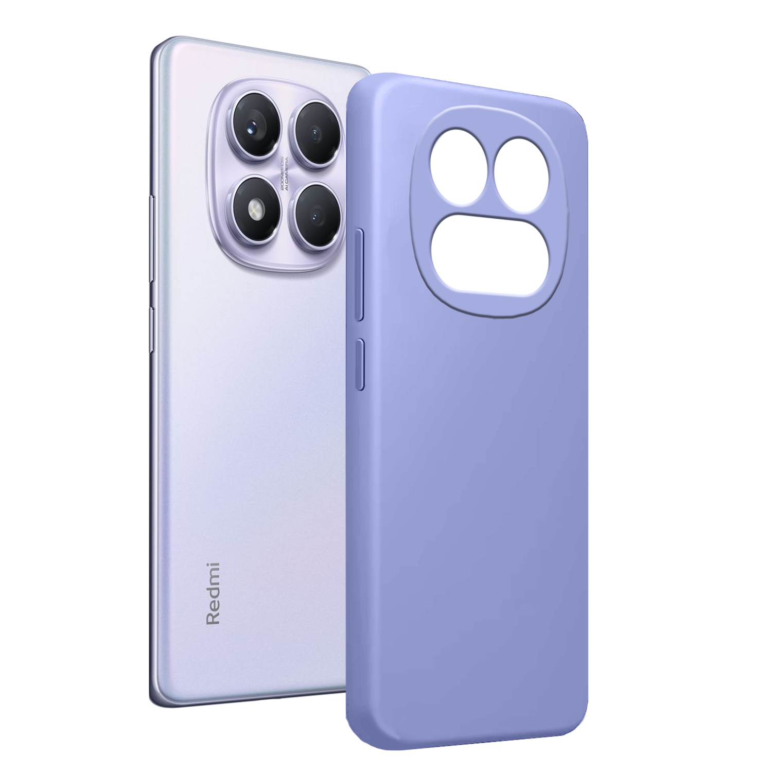Чохол для телефона MAKE Xiaomi Redmi Note 14 Pro 4G Silicone Aurora Purple (MCL-XRN14P4GAP) фото №3