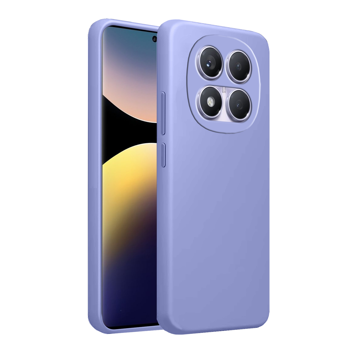 Чохол для телефона MAKE Xiaomi Redmi Note 14 Pro 4G Silicone Aurora Purple (MCL-XRN14P4GAP) фото №4