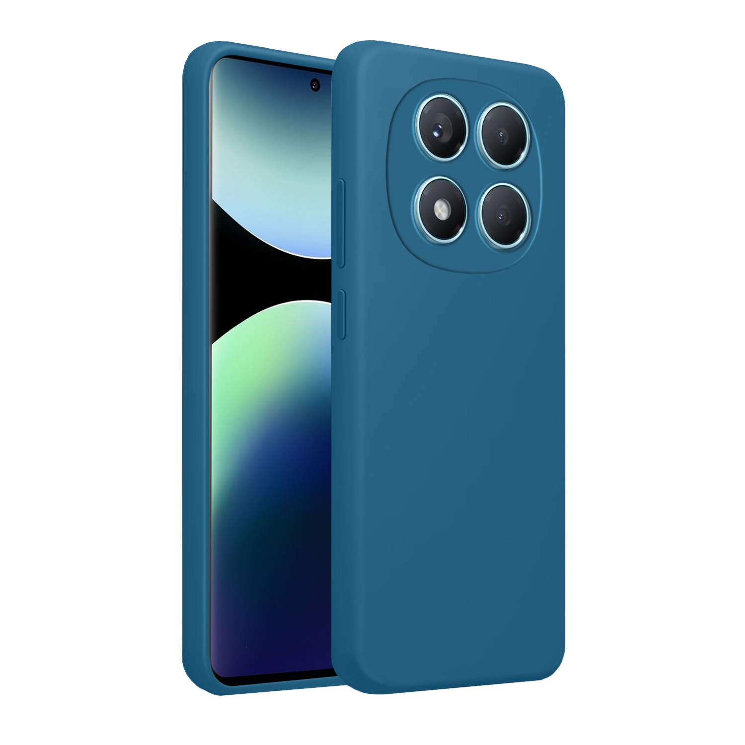 Чохол для телефона MAKE Xiaomi Redmi Note 14 Pro 4G Silicone Ocean Blue (MCL-XRN14P4GOB) фото №4