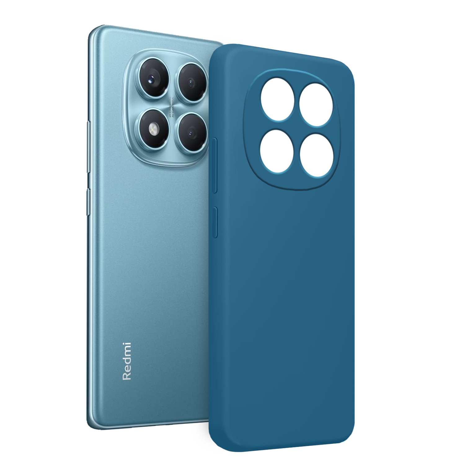 Чохол для телефона MAKE Xiaomi Redmi Note 14 Pro 4G Silicone Ocean Blue (MCL-XRN14P4GOB) фото №3
