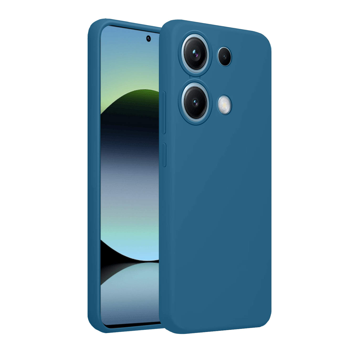 Чохол для телефона MAKE Xiaomi Redmi Note 14S Silicone Ocean Blue (MCL-XRN14SOB) фото №4