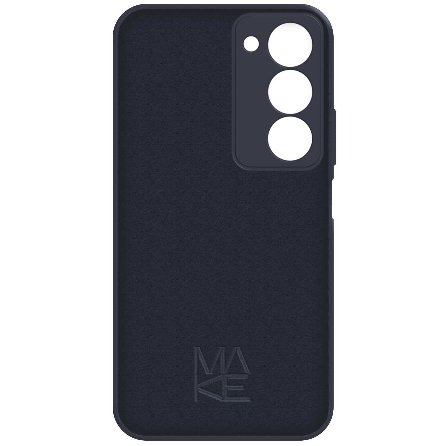 Чохол для телефона MAKE Xiaomi Redmi 15 Silicone Midnight Black (MCL-XR15MB) фото №2