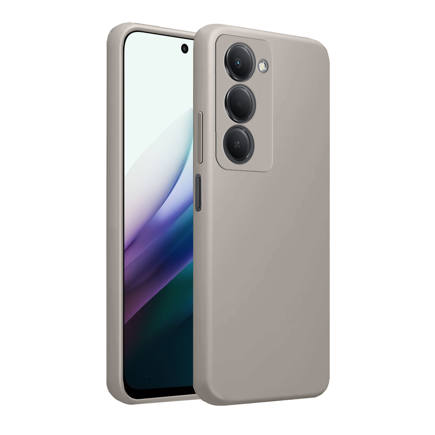 Чохол для телефона MAKE Xiaomi Redmi 15 Silicone Titan Grey (MCL-XR15TG) фото №4