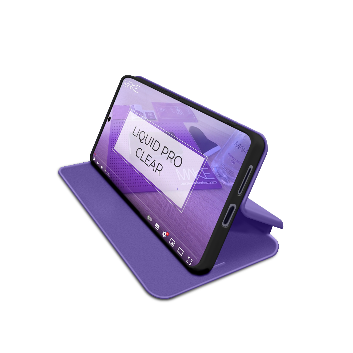 Чохол для телефона MAKE Samsung A36 Flip Lavender (MCP-SA36LR) фото №3