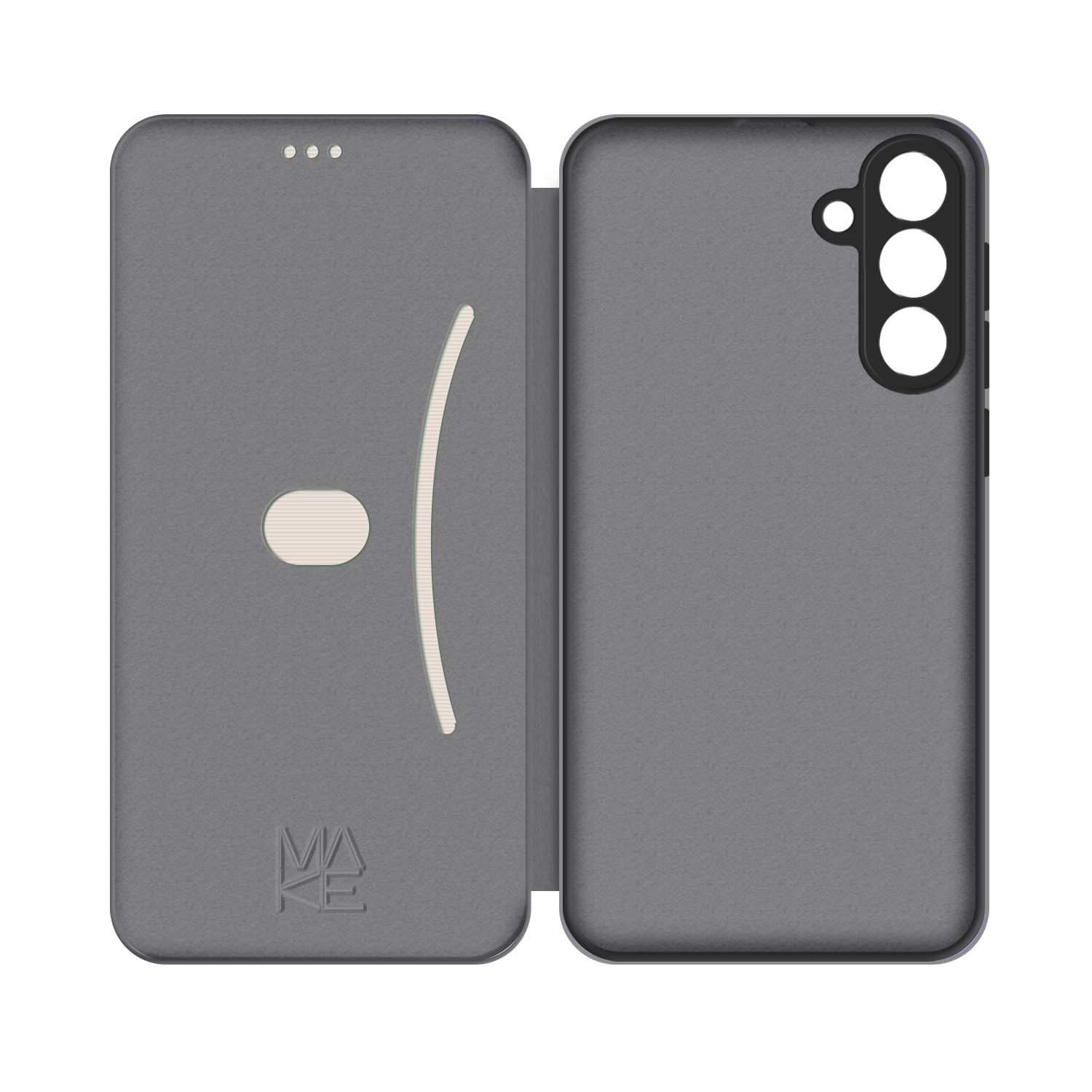 Чохол для телефона MAKE Samsung A56 Flip Grey (MCP-SA56GR) фото №2
